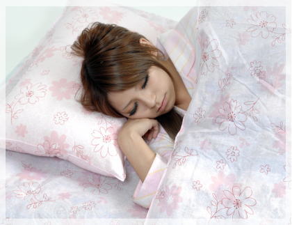 女性と睡眠